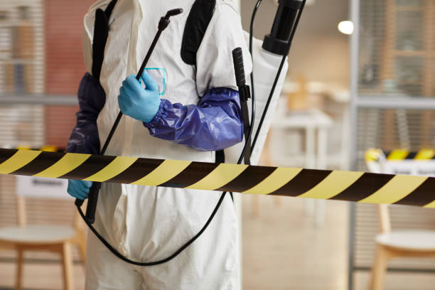 Professional Blood Cleanup technician working in Schofield, WI
